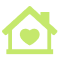 Icon illustration of a house